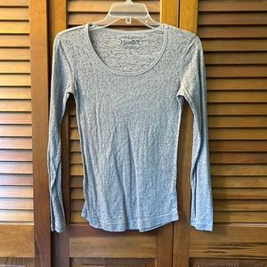 Gray Long Sleeve Shirt